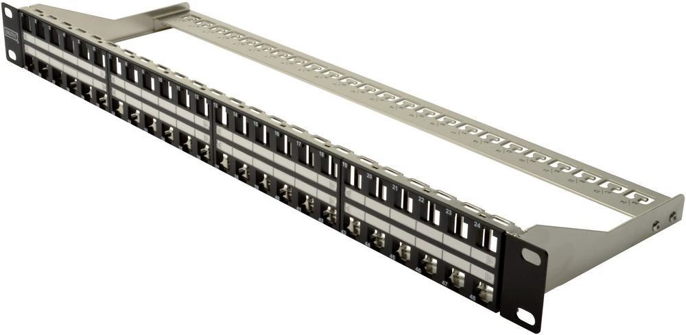 Digitus Professional Patchpanel 48 Portów Professional Modular High Density Patch Panel geschirmt 1 U