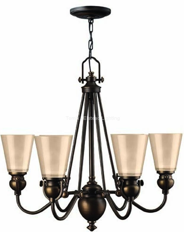 Elstead Lighting Lampa wisząca MAYFLOWER kol. STARY BRĄZ (HK/MAYFLOWER6) - Hinkley -