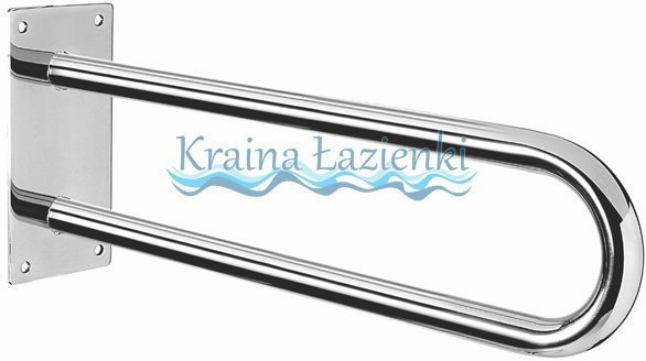 Bisk PRO - Poręcz stała pro chrom 600 mm 05499