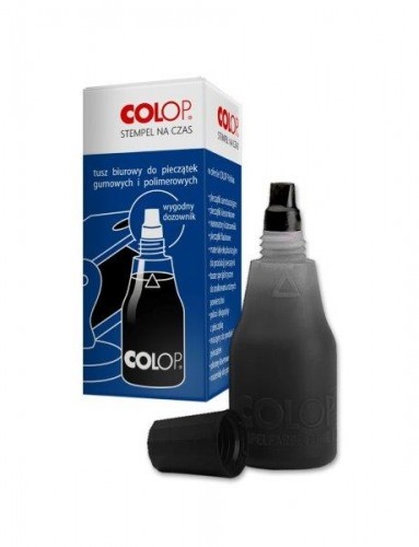 Colop Tusz do pieczątek 25ml czarny