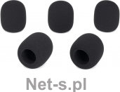 Samson Technologies WS1 zestaw pięciu uniwersalnych owiewek mikrofonowych