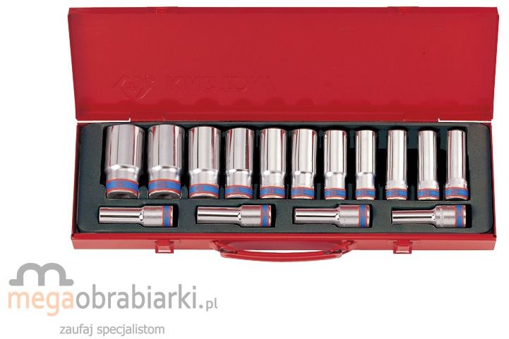 KING TONY zestaw nasadek długich 1/2 cala 4315MR