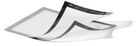 Durable Ramka informacyjna, magnetyczna DURAFRAME MAGNETIC PLUS A4 2szt, srebrna