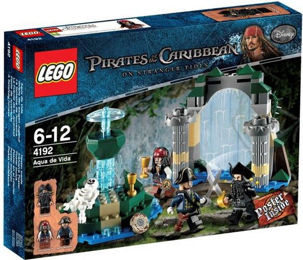 LEGO Piraci z Karaibów - Fontanna młodości 4192