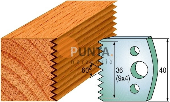 CMT UTENSILI Art. 690.117 - NOŻE i OGRANICZNIKI 40 mm 691.117