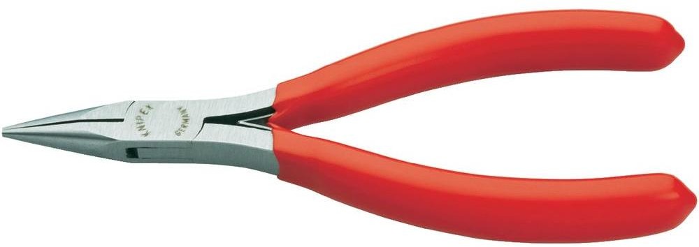 Knipex Szczypce z płaskim noskiem dla elektroników i mechaników Prosty 115 mm 35 21 115