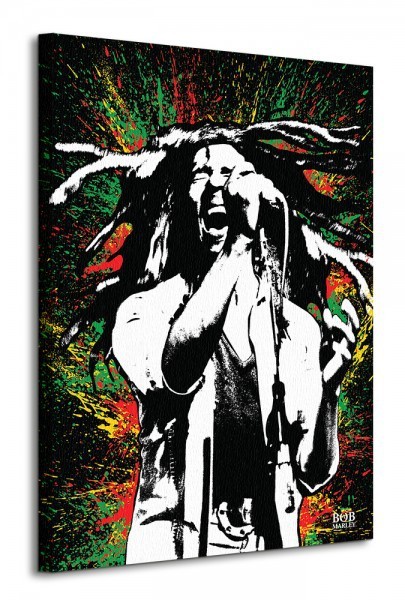 Art group Digital Bob Marley (Paint) - Obraz na płótnie WDC90739