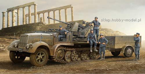 Trumpeter 3.7cm Flak 37 auf Selbstfahrlafette (Sd.Kfz.7/2 Early) TRU01525