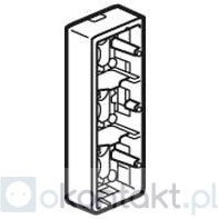 Legrand 080283 MOSAIC Puszka natynkowa - 3x2 moduły pionowo 40MM do uchytu 0802