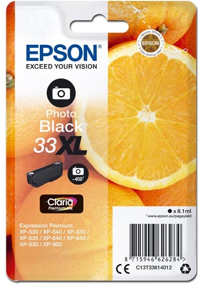 Epson oryginalny atrament T33XL [C13T33614012] photo black