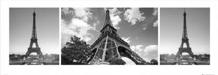 GBeye Paris Triptych - reprodukcja PN0179