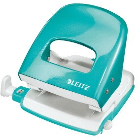 Esselte Dziurkacz duży metalowy LEITZ 30 kartek turkusowy ES095-13