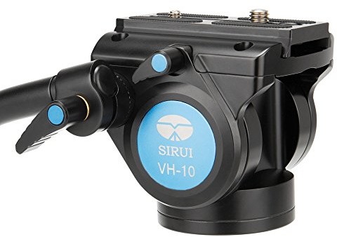 Sirui Fluid uchwyt do sterowania kamerą/aparatem, z szybkozłączem 69 mm, płaska podstawa, aluminiowy