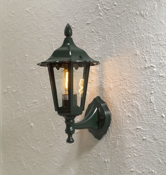 Konstsmide Firenze lampa ścienna Zielony, 1-punktowy 7232-600