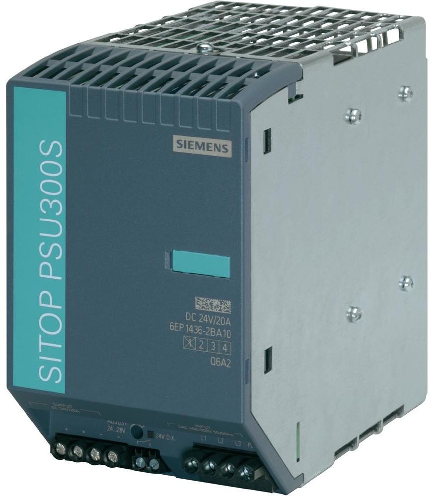 Siemens Zasilacz na szynę DIN SITOP smart PSU300S 24 V/DC 20 A 480 W 1 x