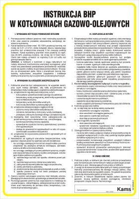 TD IAF21 Instrukcja BHP w kotłowniach olejowo-gazowych