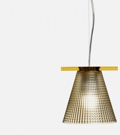 Kartell Lampa Wisząca Light-Air transparentna różowa - 9130-RO