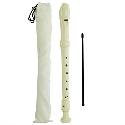 Tiger rec2 WH sopran flet prosty  biały REC2