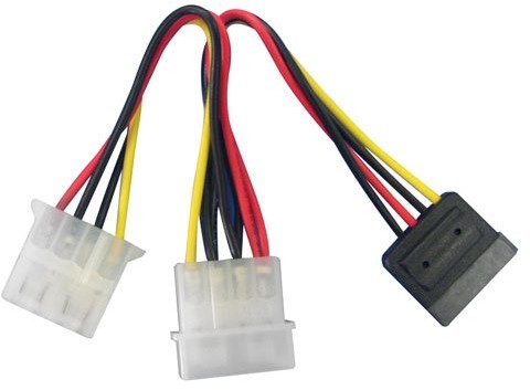 Lindy Internal SATA Power Adapter Cable 1 X 15 POL. SATA wtyczka, wiele 33289