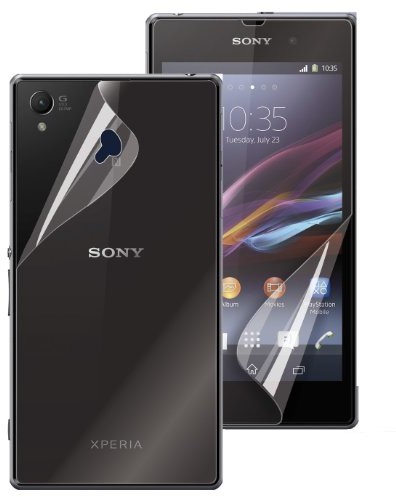 Muvit MFX Sony Xperia Z1 Screenprotector AF Glossy/Matt Front + Back (3pcs) (SESCP0011)