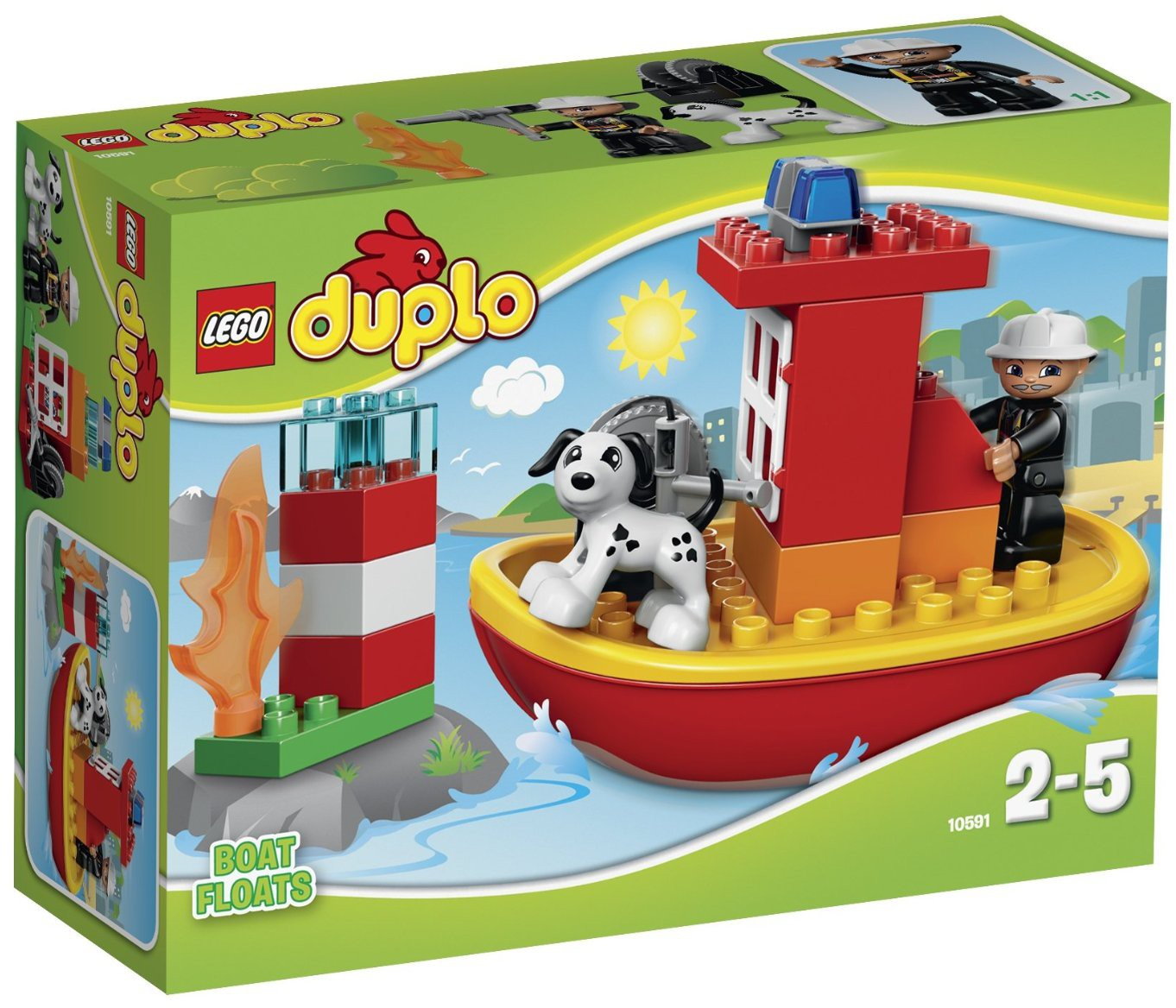 LEGO Duplo Łódź Strażacka 10591