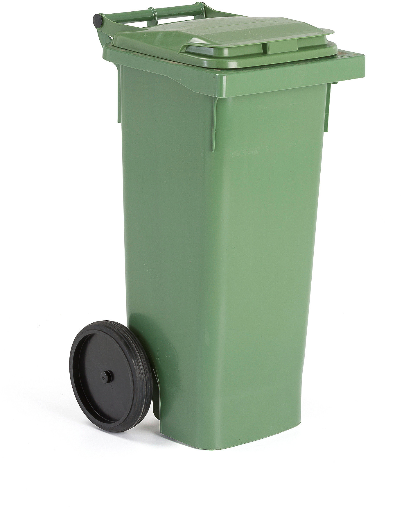 AJ Zielony kontener na odpadki o poj.80 l - 446x530x965mm 229051
