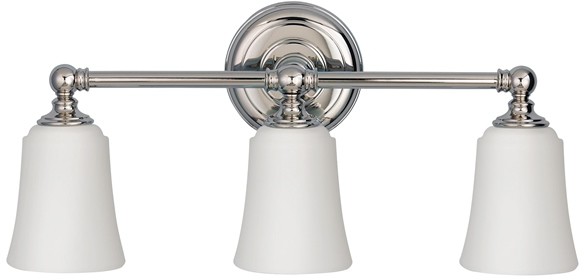 Elstead Lighting Kinkiet HUGUENOT LAKE FE/HUGOLAKE3BATH IP44 -