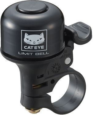 Cateye Dzwonek rowerowy Limit Bell PB-800 czarny - czarny 5550110