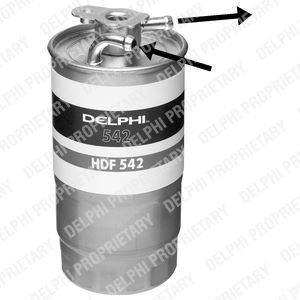 DELPHI Filtr paliwa HDF542