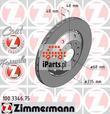 Zimmermann Tarcza hamulcowa 100.3346.75
