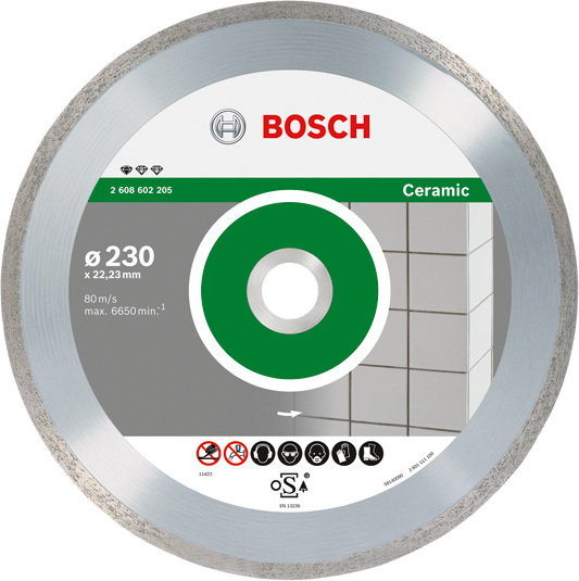 Bosch DIAMENTOWA TARCZA DO PŁYTEK PROFESSIONAL FOR CERAMIC 110 mm 2608602535