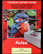 Folex Folia do Kopiarek Kolor X-354 0.1 21x29.7/100 73-3354-0-440
