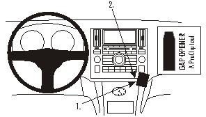 Brodit AB dla Clip do Infiniti FX35 06-08 853823