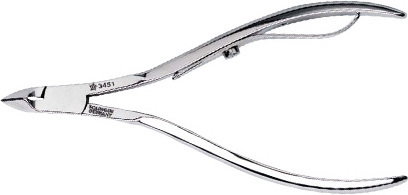 Pfeilring cążki do paznokci, niklowane, polerowane, 9.5 cm, ref. 3451N 2439