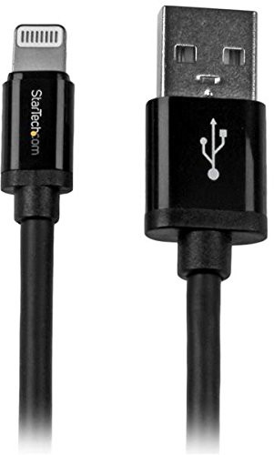 STARTECH.COM Startech Lightning kabel USB do Apple iPhone/iPod/iPad, czarny 2 m USBLT2MB