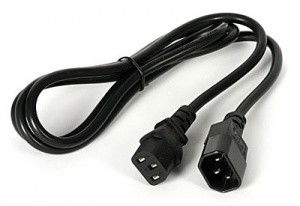 ABCVISION Przedłużacz AC IEC C13/IEC C14 1.5m
