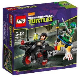 LEGO Teenage Mutant Ninja Turtles Motocyklowa ucieczka Karai 79118