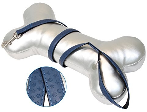 Croci C5080964 Kunstleder Geschirr Myl, 50-75 X 20 Mm, Navy Blau