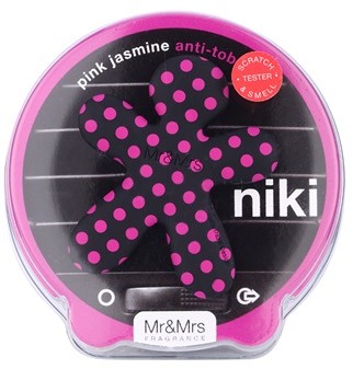 Mr&Mrs Fragrance Mr & Mrs Fragrance Niki Pink Jasmine napełnialny odwieżacz do samochodu