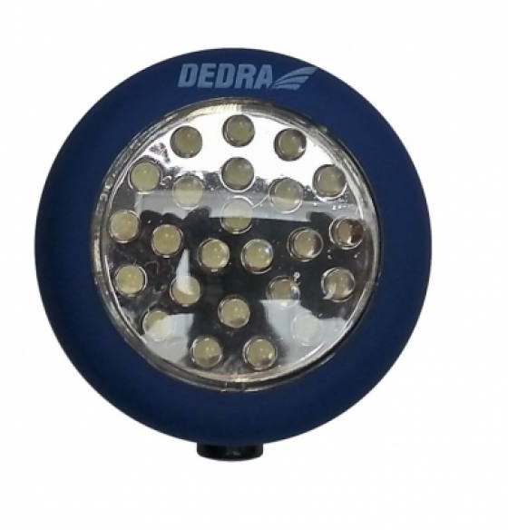Dedra Latarka 24 LED okrągła z magnesem L1000 77196