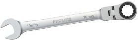 Proline Profix Klucz oczkowo-płaski z grzechotka i przegubem 10mm HD