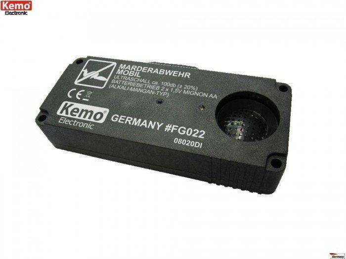 Kemo Mobilny ultradźwiękowy odstraszacz kun FG022