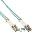 InLine Patchcord Światłowodowy LC/LC, 50/125m, OM3, 50m 88526O