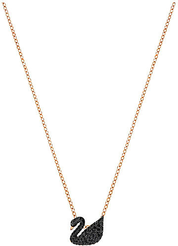 Swarovski Swarovski Iconic Swan Small Pendant  Black Rose gold-plated 5204133