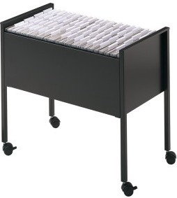 Durable ECONOMY wózek na teczki zawieszkowe, 80 A4, czarny