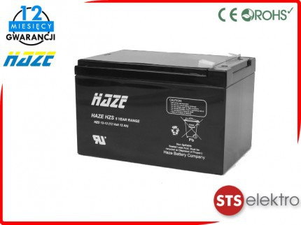 HAZE Akumulator AGM HZS 12-14 14V 12Ah