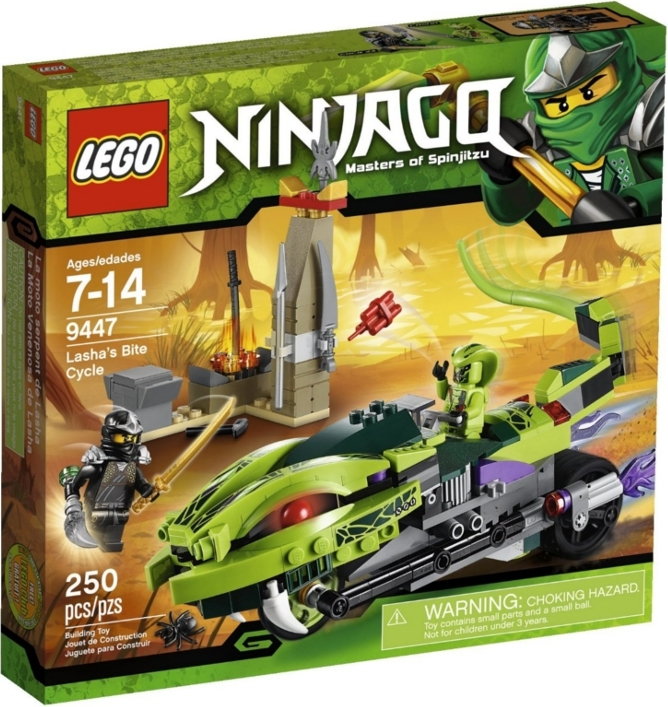 LEGO Ninjago - Gryzowóz Lashy 9447