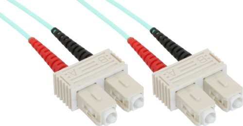 InLine 83501P LWL Duplex Kabel (SC na SC wtyczka, OM4, 1 m) 4043718178025
