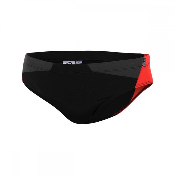 ZEROD Kąpielówki TRAINING BRIEF czarno-czerwone