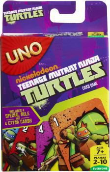 Mattel Karty UNO Żółwie Ninja CJM71